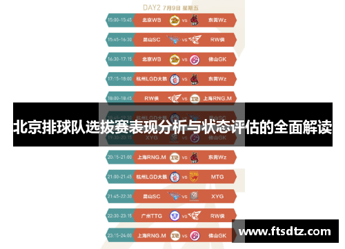 北京排球队选拔赛表现分析与状态评估的全面解读